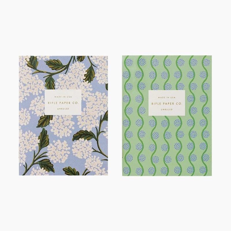 Hydrangea Pocket Notebook Set